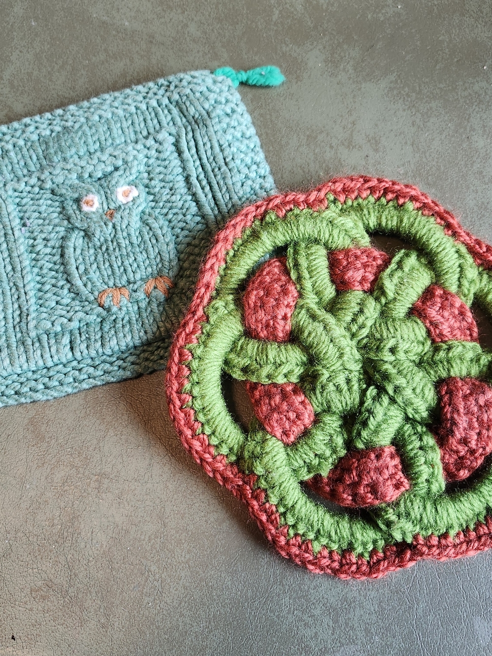 Handmade Crochet And Or Knit Trivets
